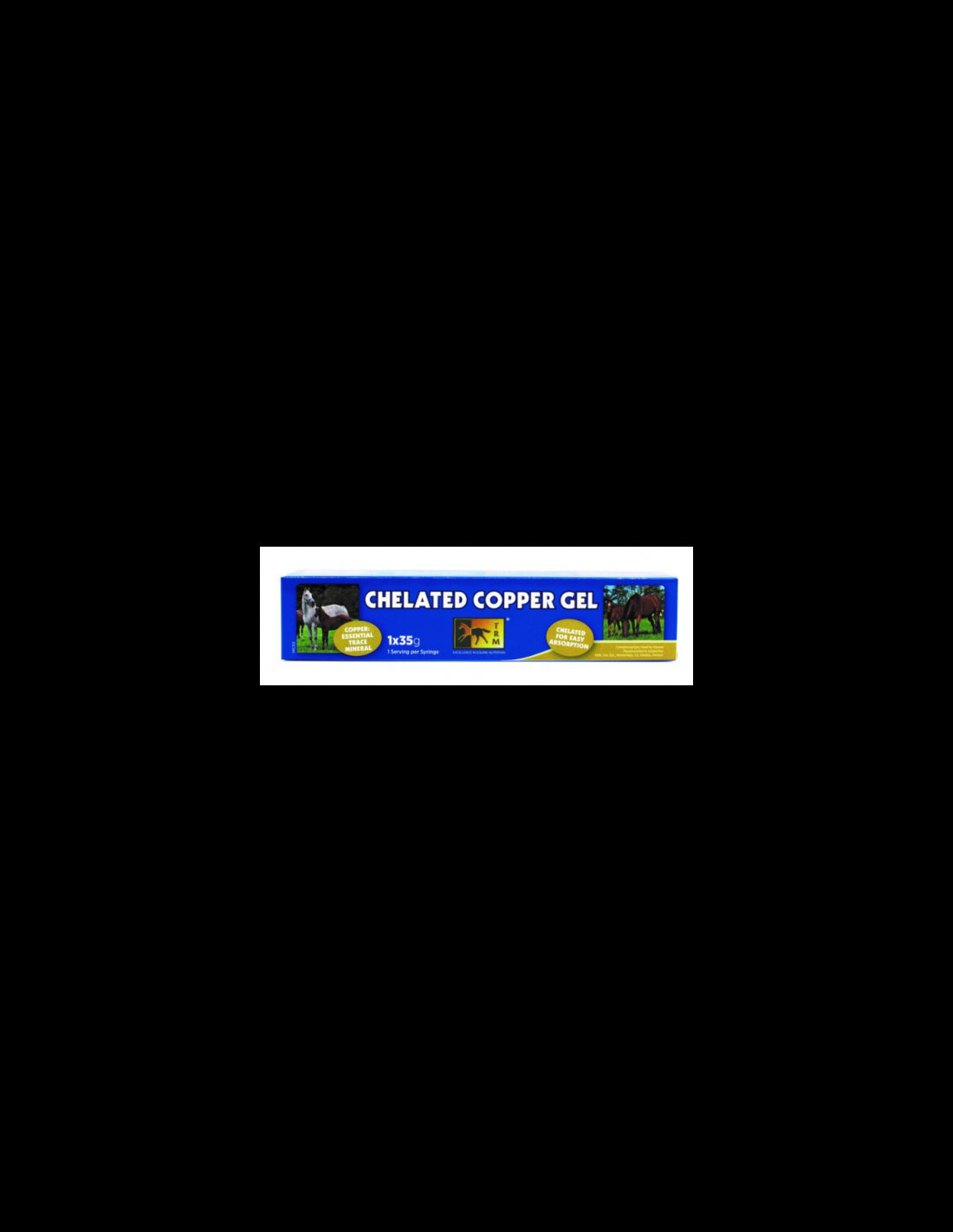 CHELATED COPPER GEL SYRINGE FOR HORSES 1 X 35ML TRM