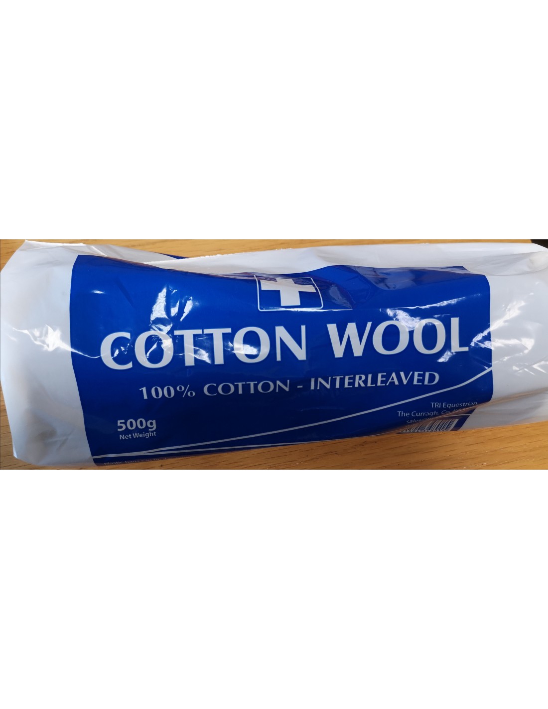 COTTON WOOL 100% COTTON - INTERLEAVED 500 GRAM