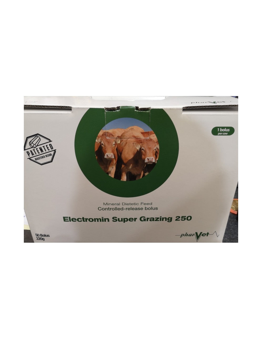 SUPER GRAZING 250 BOLUS 50 PER BOX