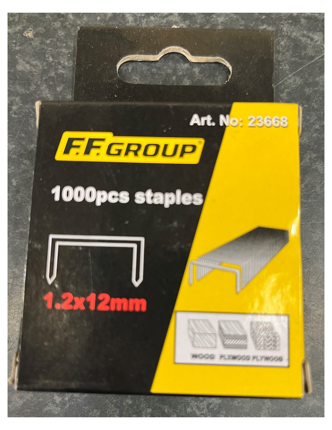 SPARE STAPLES FF GROUP T50/12 -1000pcs